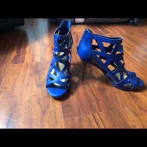 High Heels in Deep Blue - Brand New Never Worn